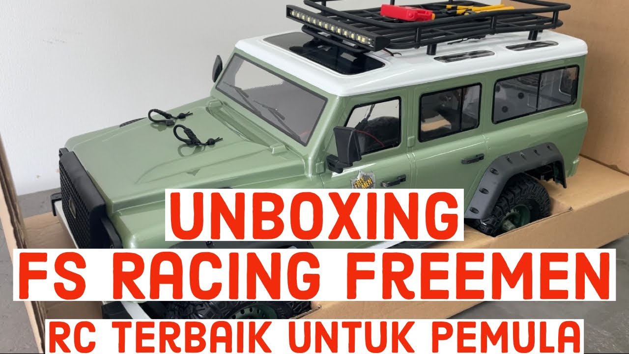Unboxing Reely FS Racing FreeMen RC adventure Terbaik untuk Pemula #scx10 #scx10ii