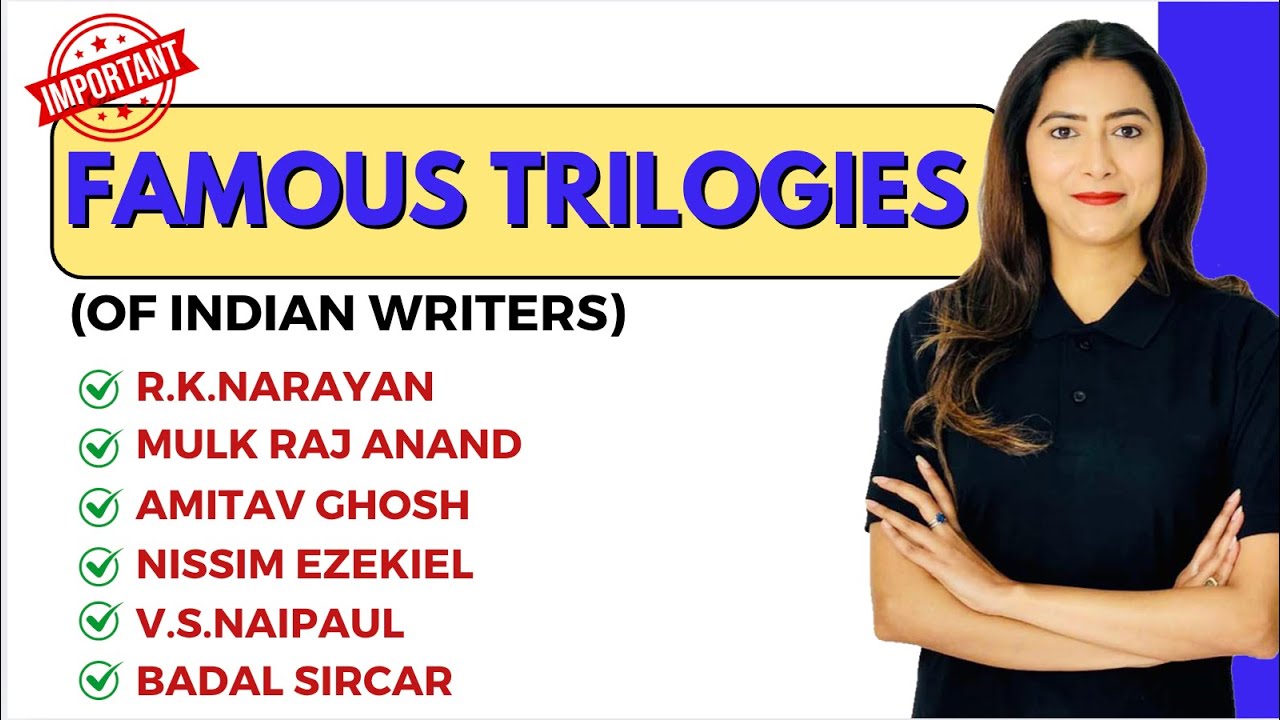 Important Trilogies of Major Indian Writers | Indian Literature | Sunaina Jethani