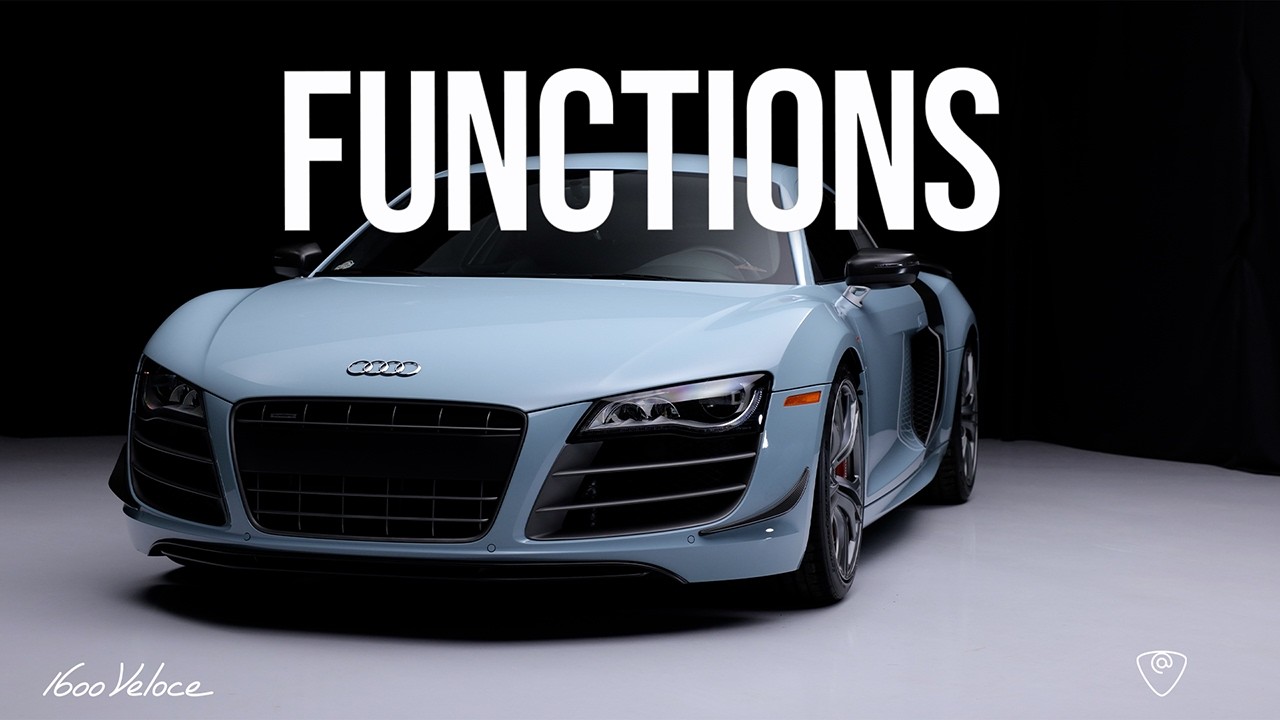 4,700-Mile 2012 Audi R8 GT | Functions