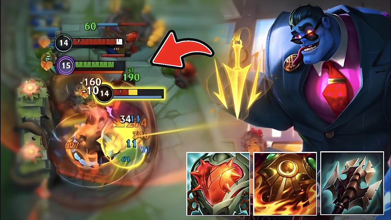 Breaking The Game With Lethal Tempo Mundo! You Must Watch This! Wild Rift (Runes & Build)