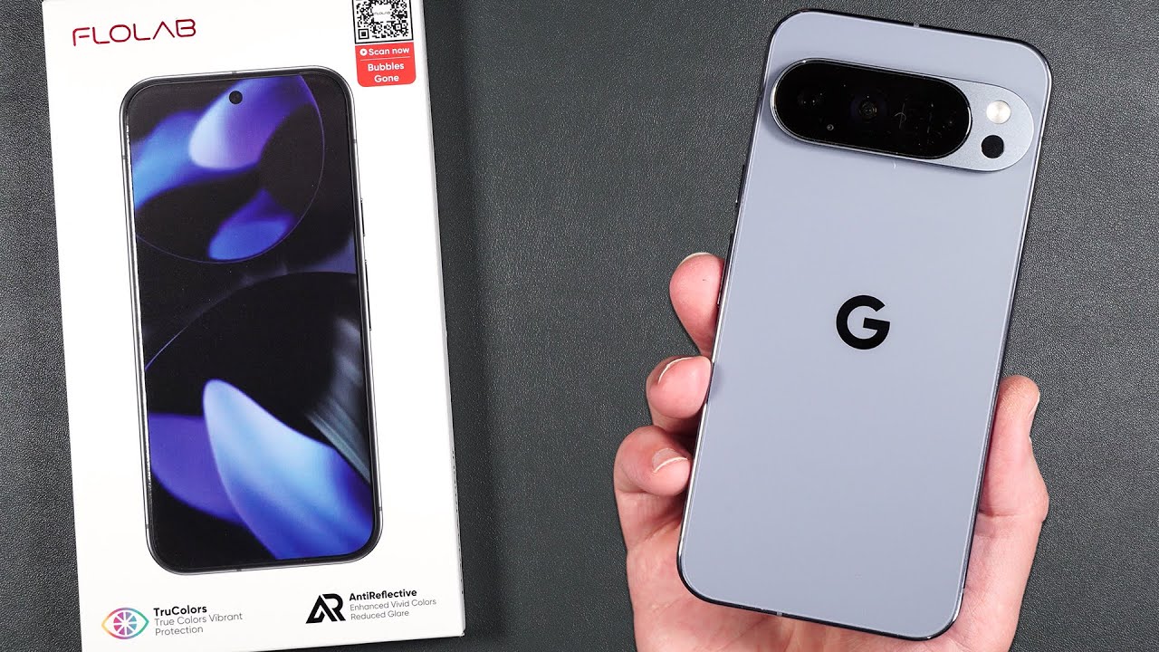 Защитное стекло FLOLAB NanoArmour AR для Google Pixel 10 Pro XL — протестировано на падение и цар...