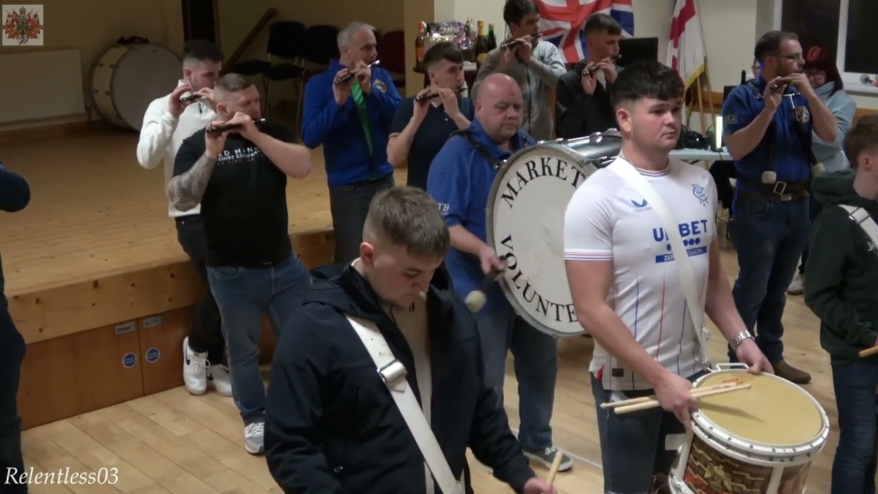 Markethill Volunteers F.B. (No.4)  @ Cargans Memorial FB Indoor ~ 01/03/25 (4K)
