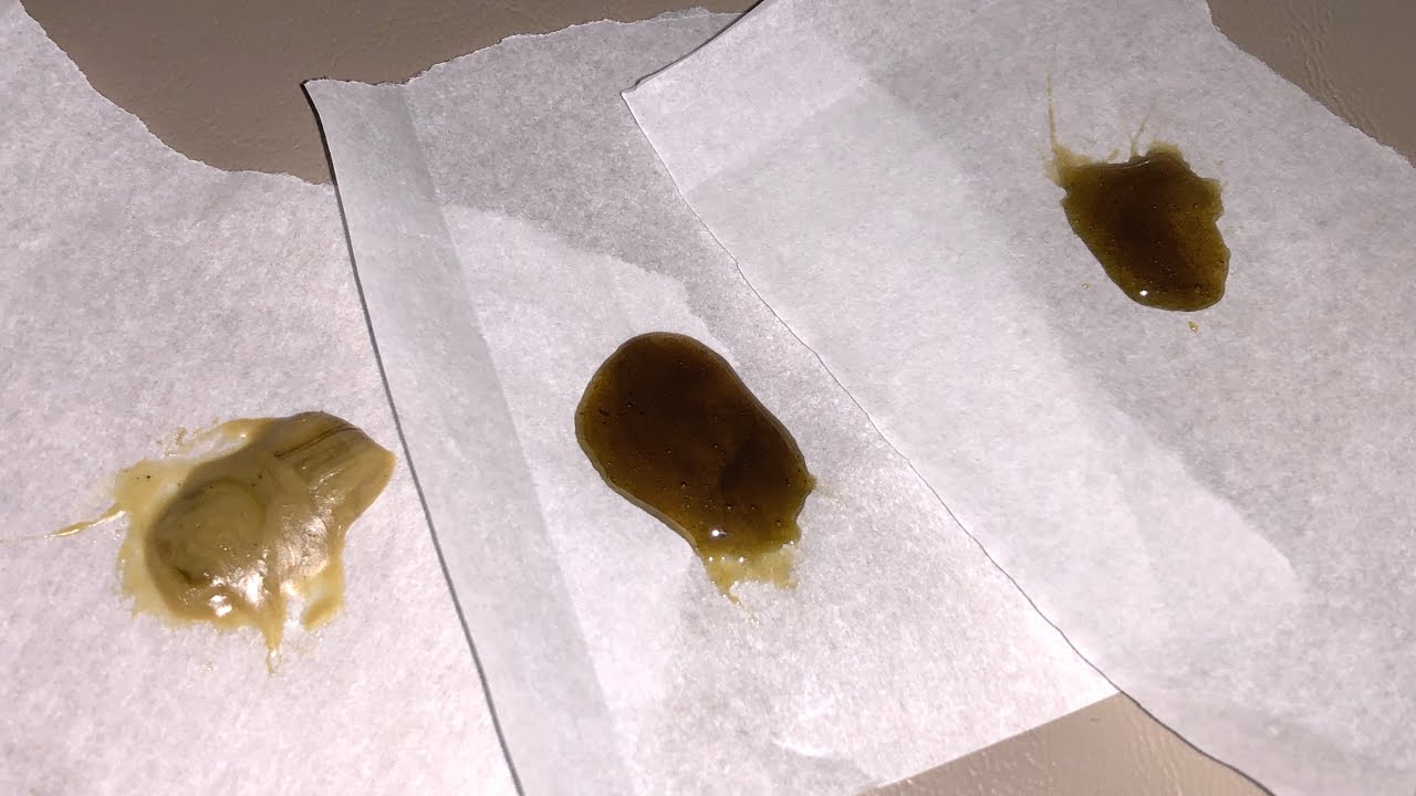 3 different temps-Rosin pressing
