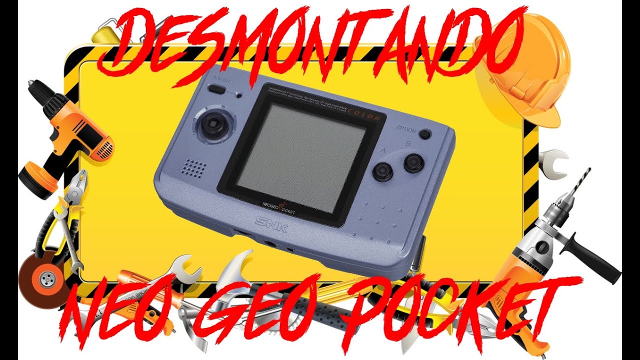 Desmontar Neo Geo Pocket