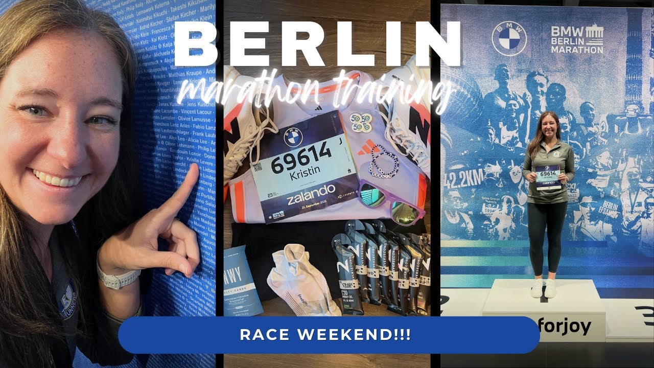 BERLIN MARATHON RACE WEEKEND | SIGHTSEEING, RACE EXPO, AND CARB LOADING!
