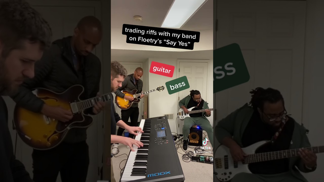 Trading riffs on Floetry’s “Say Yes” ~ 