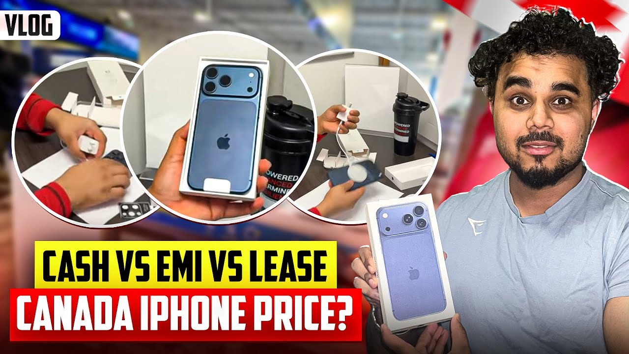 iPhone 17 Pro Max Unboxing 📱 | REAL Price in Canada 🇨🇦 (Cash vs EMI vs Lease) 😱