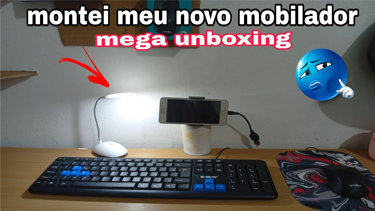 Montei meu novo mobilador (mega unboxing)