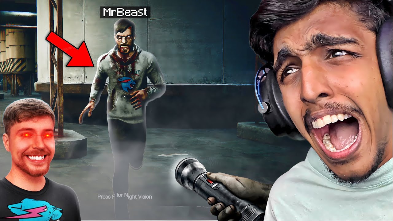 Escaping from Evil MrBeast😨!