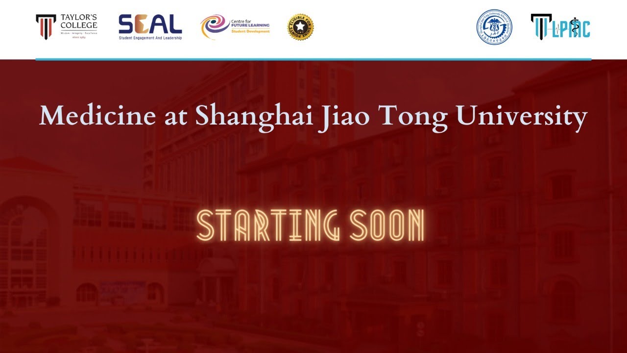 Medicine at Shanghai Jiao Tong University & China
