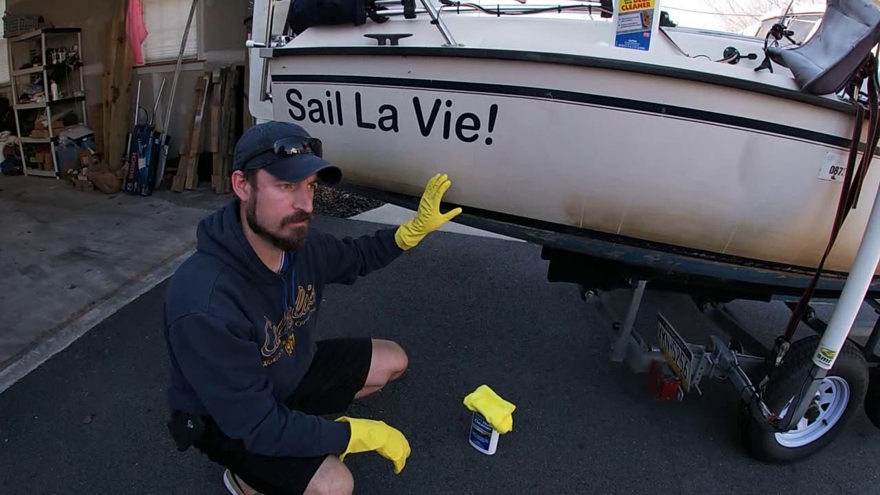 Clean and Shinny Hull - Starbrite Hull Cleaner - Precision 18