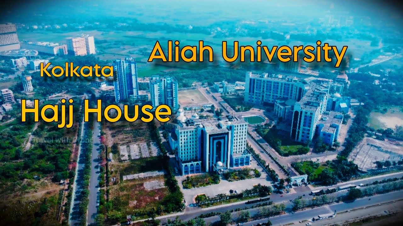 Aliah University// Hajj House // Newtown//Kolkata// 4k Drone view