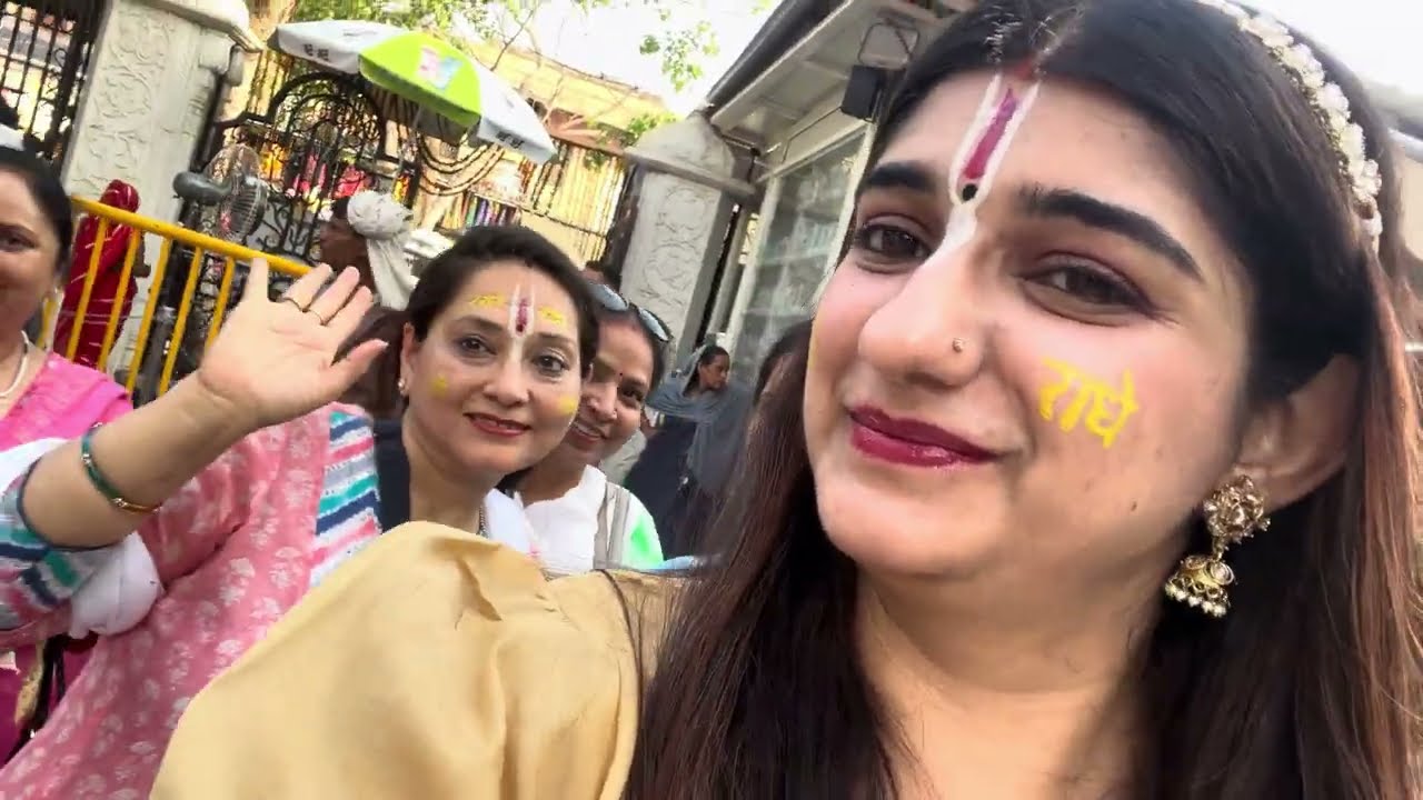 Exploring Vrindavan Day1  🌼🌸 Iskon aur Prem Mandir 🛕 Shopping Me No Bargaining 😂