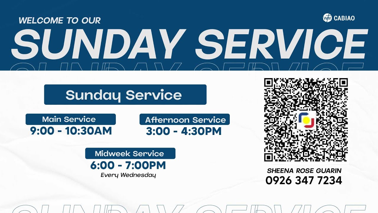 01 MAR 2026 | SUNDAY SERVICE