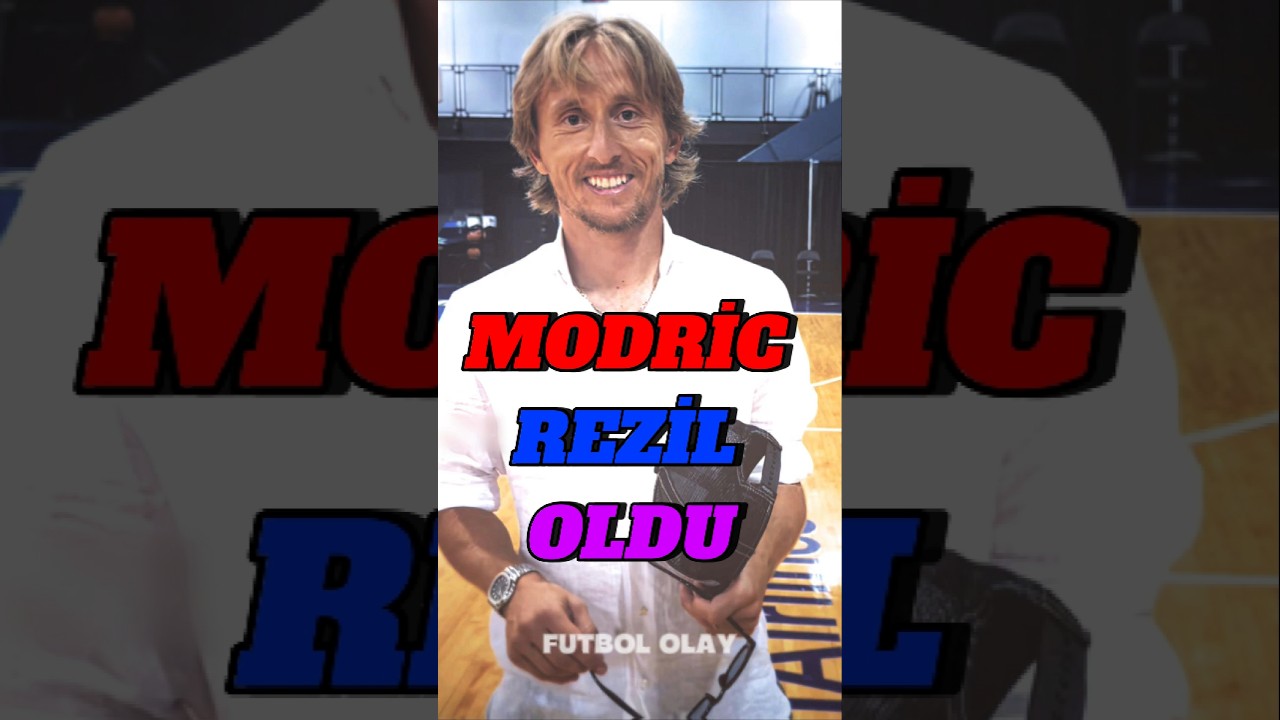 MODRİC İNANILMAZ ŞEKİLDE REZİL OLDU 🥴🔥🥶😁☠️🤙