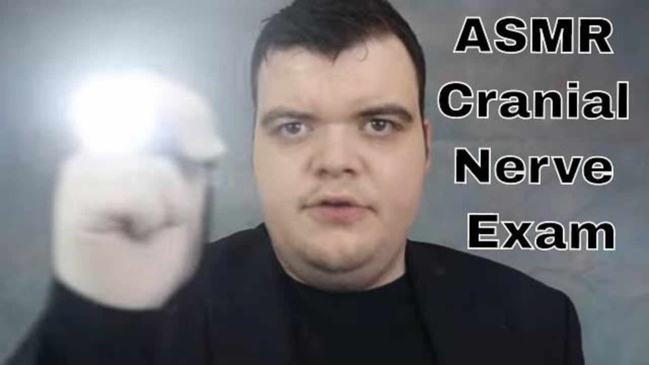 ASMR | CRANIAL NERVE EXAM | MEDICAL EXAM | RELAXING