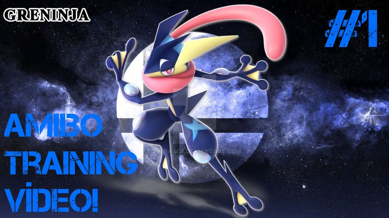 Greninja Amiibo training! #1 - Super Smash Bros. Ultimate!