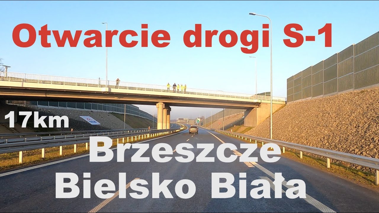 Otwarcie drogi S -1  Brzeszcze - Bielsko Biała