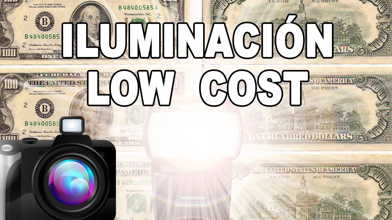 Equipo de iluminaci&oacute;n Low Cost- Tutorial de Fotograf&iacute;a en Espa&ntilde;ol