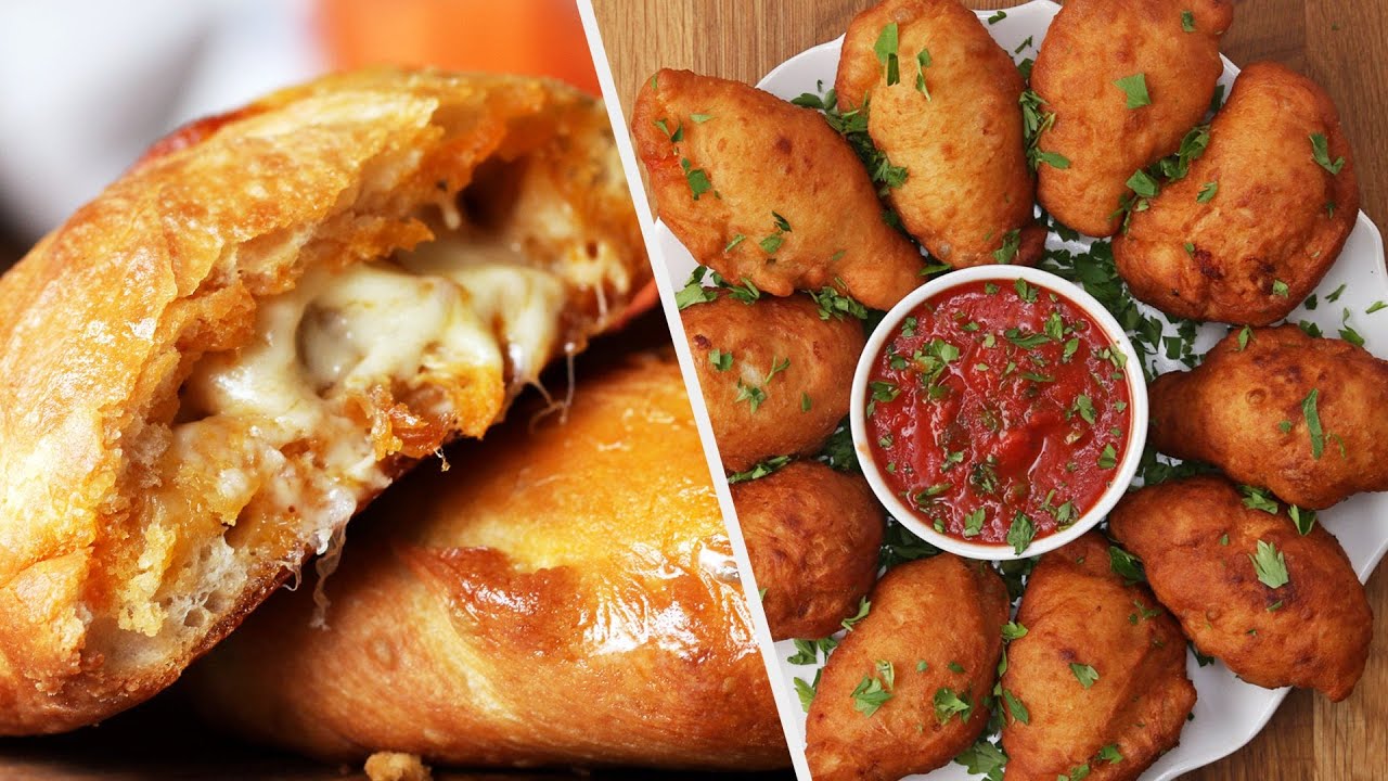 Warm And Savory Calzones • Tasty Recipes