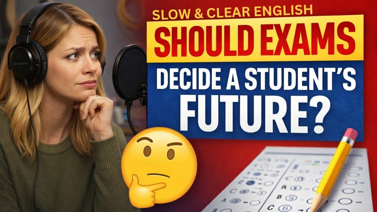 Should Exams Decide a Student’s Future? | Spoken English | Education Debate Topic