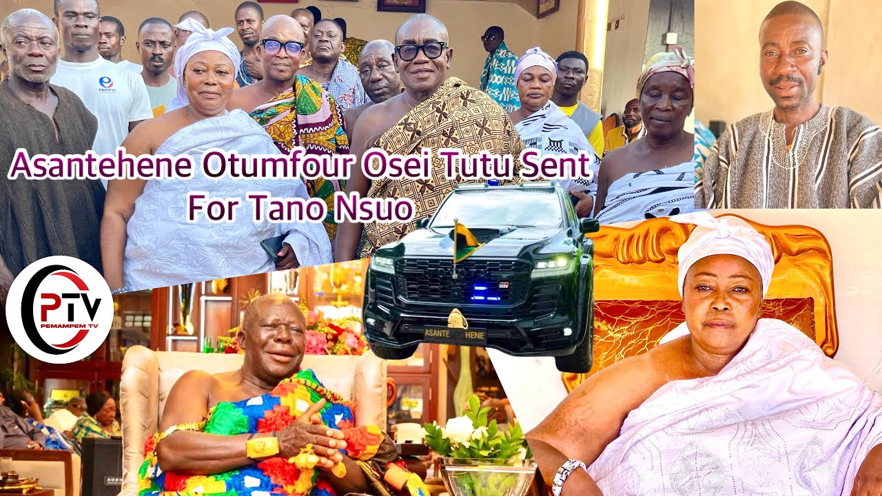 Asantehene Sent For Tano Nsuo From Tuobodom, Tanoboase & Tanoso For Odwira Purification