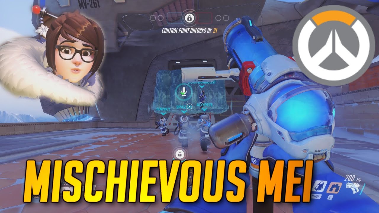 Overwatch — Озорная Мэй