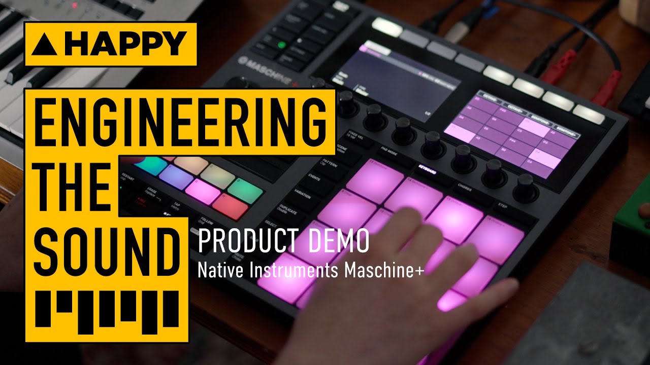 Native Instruments: Maschine+ | Full Demo and Review