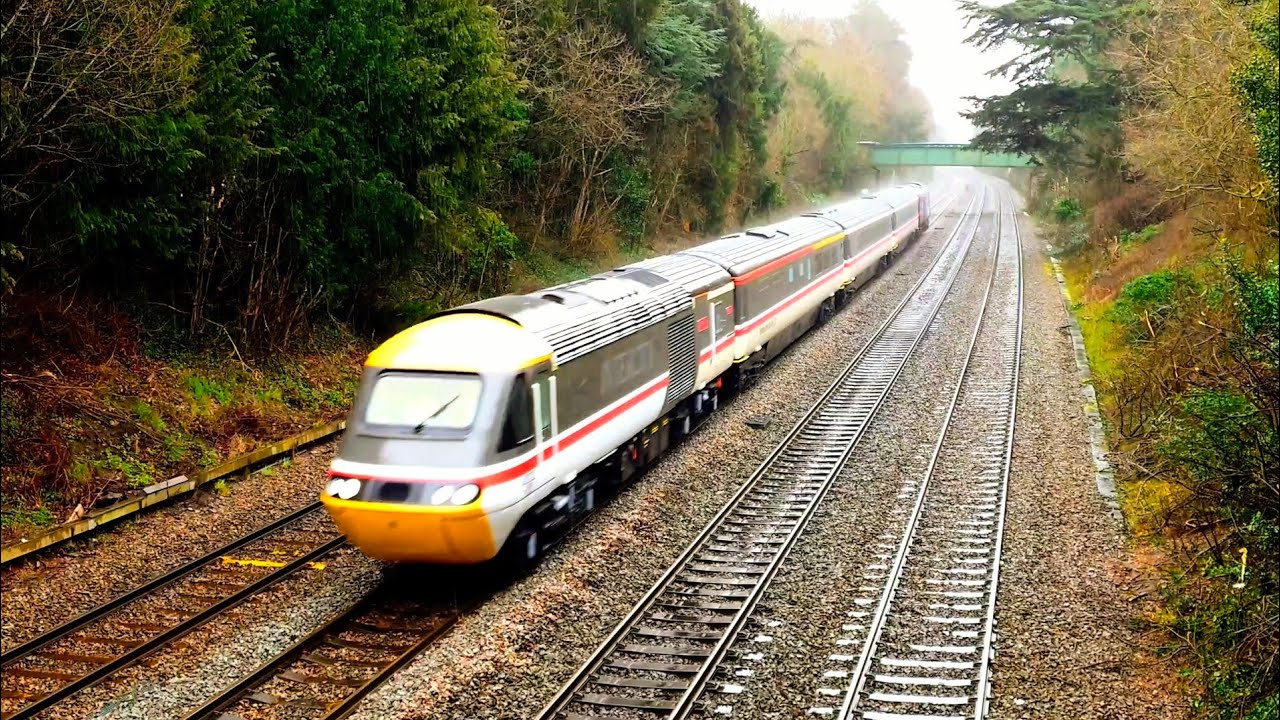 InterCity Class 43 HST - 43025 43060 - 5D25 Loughborough Brush to Toton T.M.D.