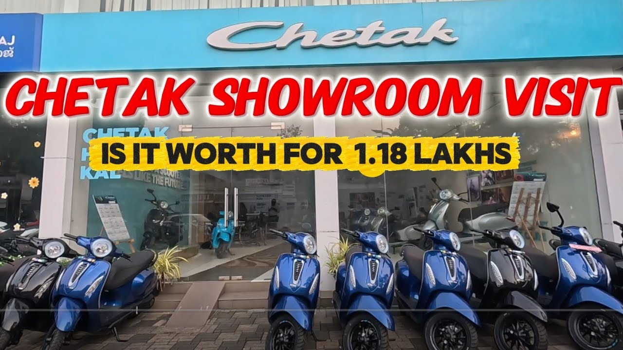 Bajaj Chetak Showroom visit malayalam November #bajaj #chetak 