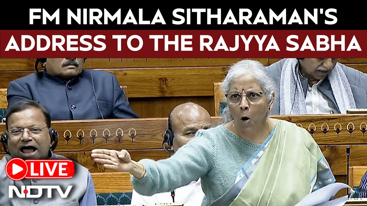 Nirmala Sitharaman Speech LIVE | Nirmala Sitharaman Rajya Sabha Speech LIVE | Budget 2026