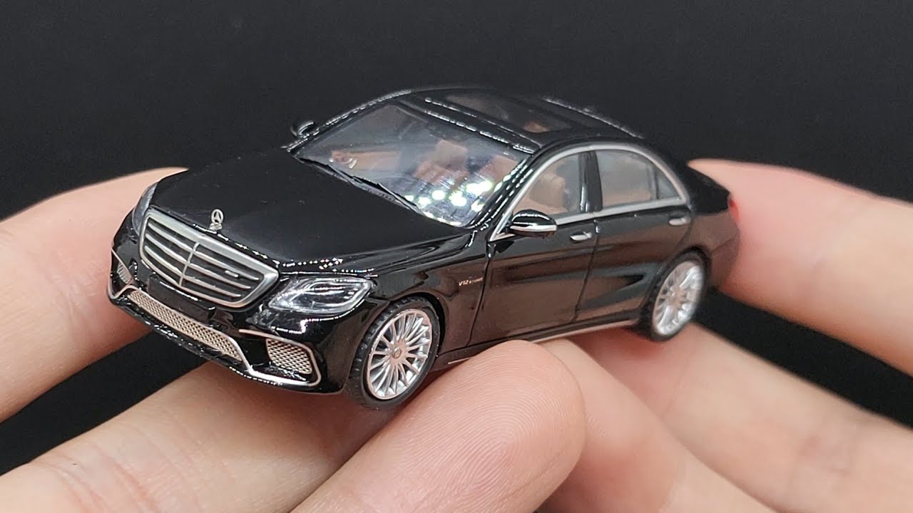 1/64 King Model Mercedes-Benz S65 AMG W222 Unboxing