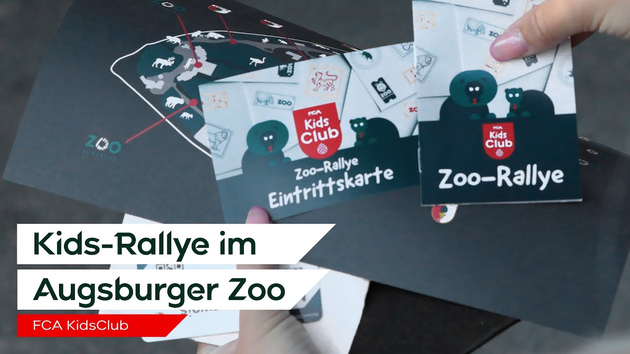 Tiger, Elefanten und mehr 🐅 | #FCA-KidsClub auf Rallye im Augsburg Zoo 🐘