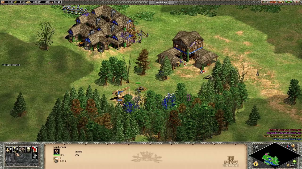 Age of Empires 2: HD: Hard: Joan of Arc: 3) The Cleansing of Loire