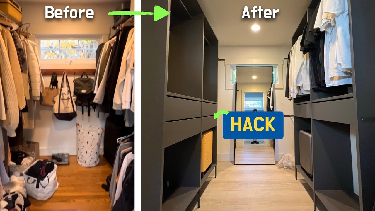Установка и использование ящиков IKEA AURDAL против PAX | Сборка, организация | Бюджетное преобра...