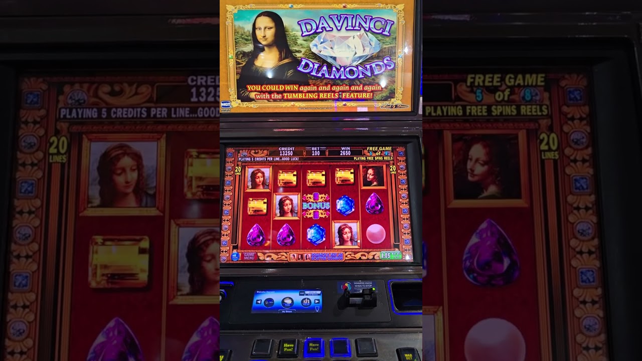 Slot Bonus - Davinci Diamonds (2 Bonuses huge win!)