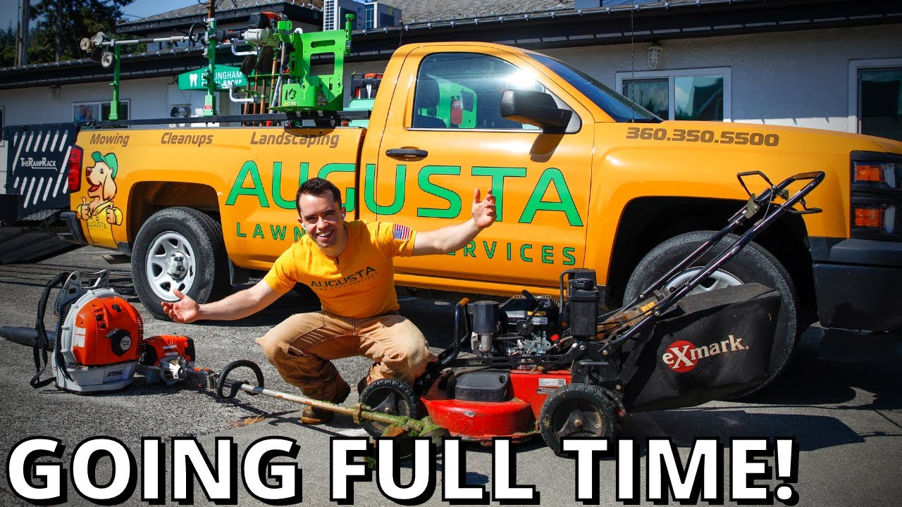 LAWN CARE: Turn Your Part Time Side-Hustle into a FULL TIME Business!