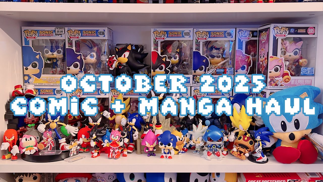 comic + manga haul || october 2025 📦