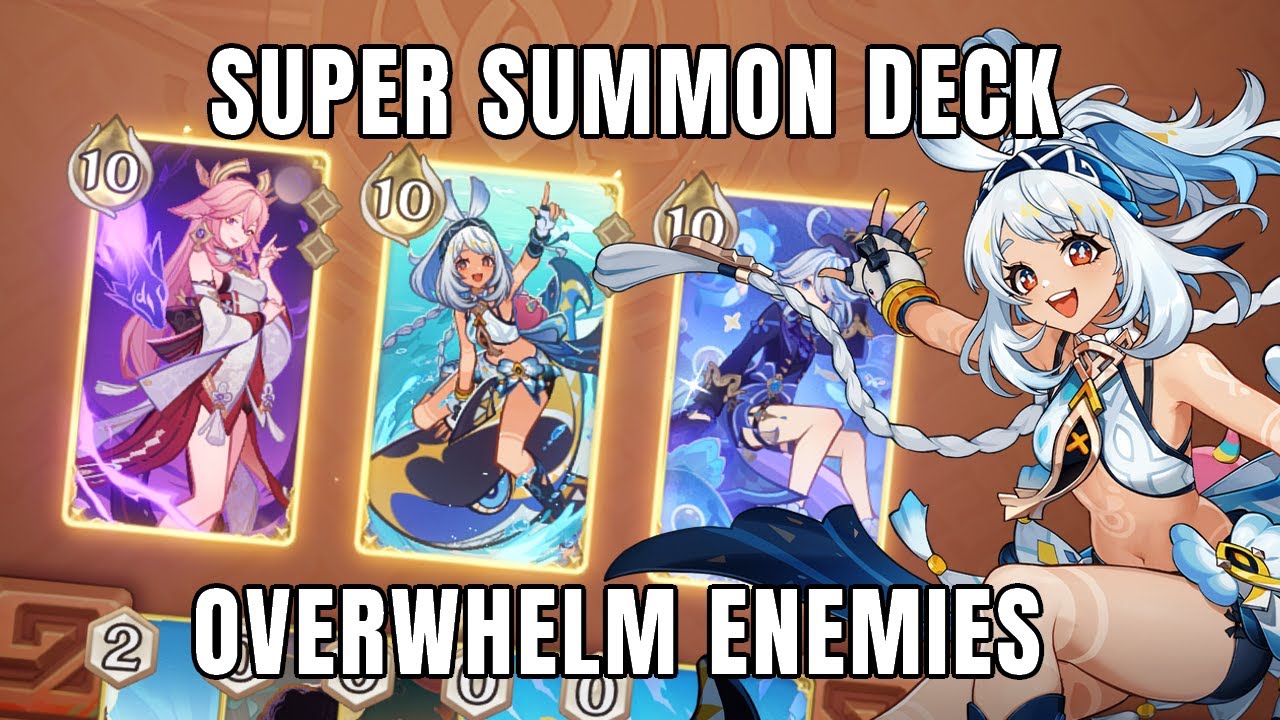 Mualani Makes Summon Decks Even STRONGER | Genshin TCG