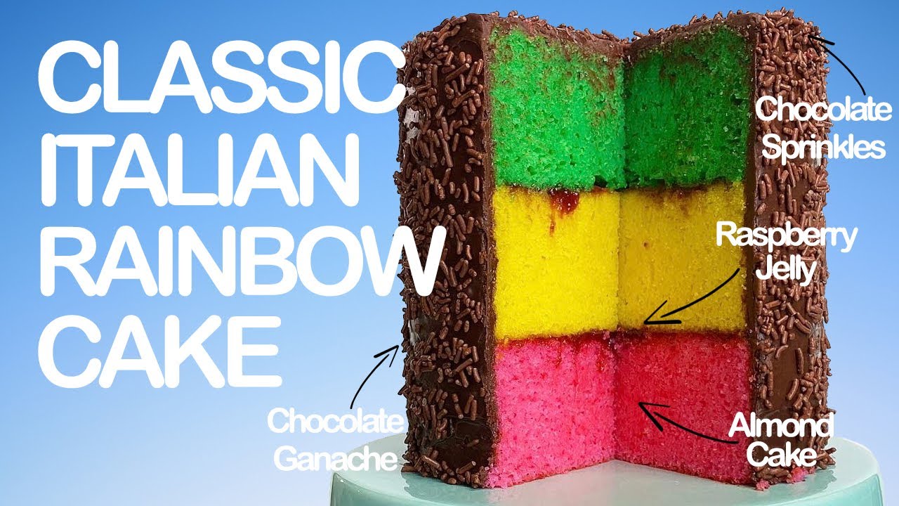 Dan Sheppard Makes a Classic Italian Rainbow Cake