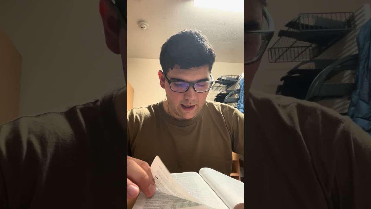 Studying Chapters 19 and 20 of Leviticus 
