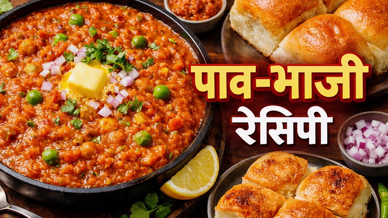 पाव-भाजी रेसिपी 