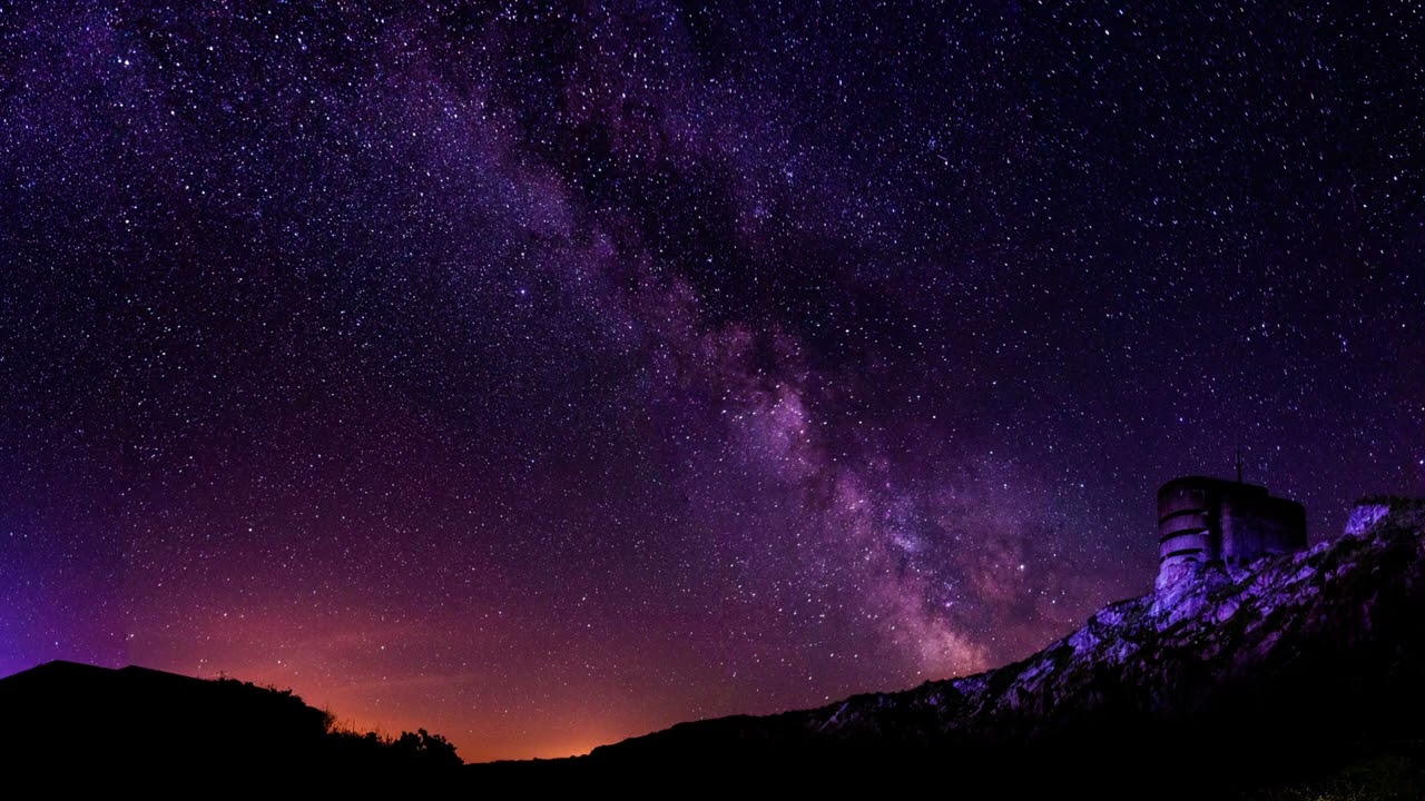 Space Ambient mix to sleep to - 8 Hours