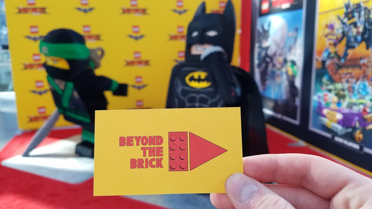 We're At Toy Fair With LEGO!
