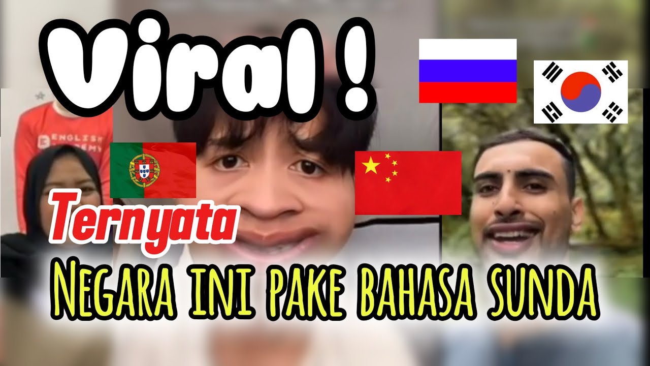 Viral ! TERNYATA NEGARA INI PAKE BAHASA SUNDA #beritaterkini  #budaya 