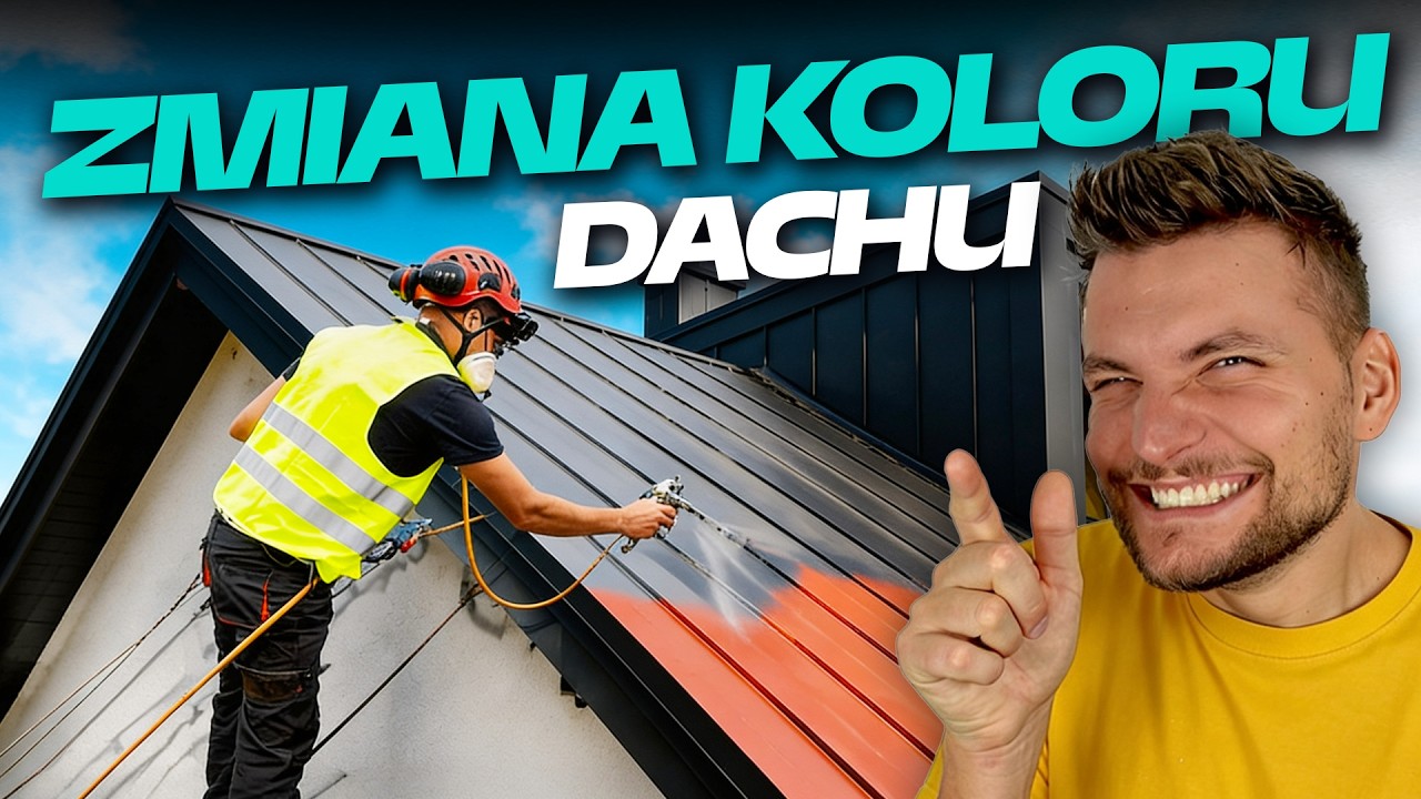 Renowacja dachu z blachy | DOMINIKMALUJE