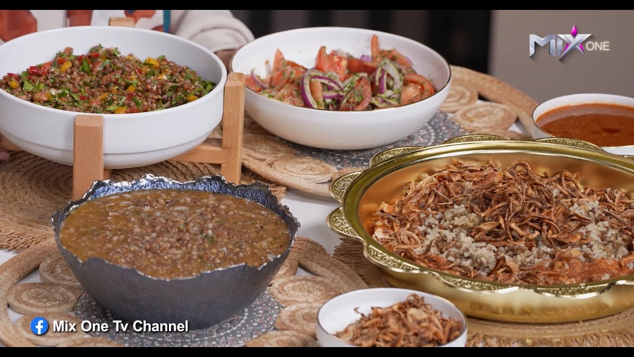 طريقة عمل المجدرة..  عدس بجبة.. سلطة العدس الأسود.. الطماطم بصوص البيستو مع شيف سارة عبد السلام