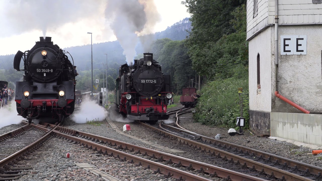 Alles Gute zum 80. Geburtstag! 50 3648 unter Volldampf im Erzgebirge