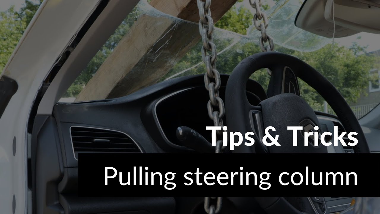 Tips & Tricks: Pulling steering wheel