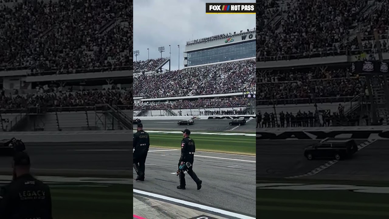 Behind the scene's of President Donald Trump's Daytona 500 visit 🏁 
